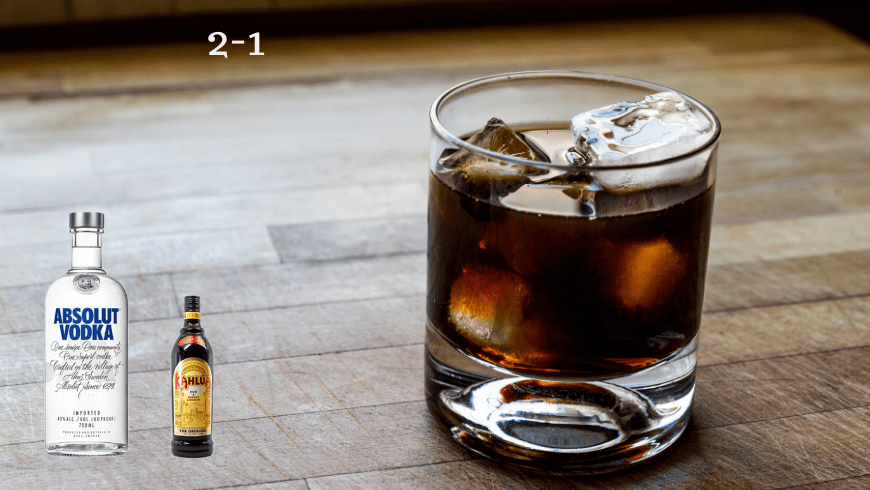 Elegant Black Russian drink - brigzen